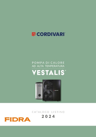 cordivari - listino pompa di calore vestalis